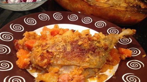 жаркое из утиных ножек