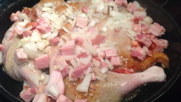 жаркое из утиных ножек