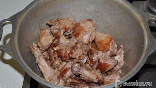 жаркое из утки с картофелем