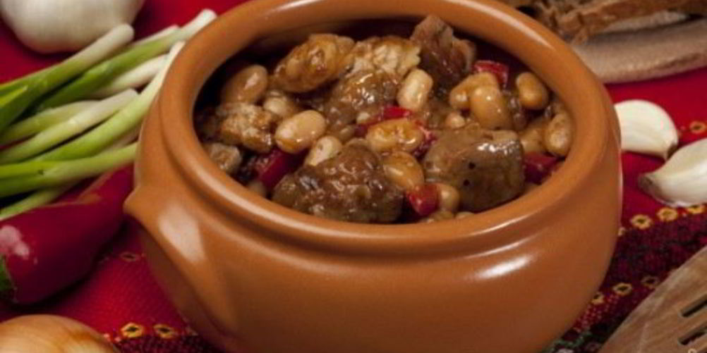 Рецепт жаркого с фасолью