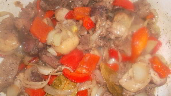 жаркое с грибами по-домашнему