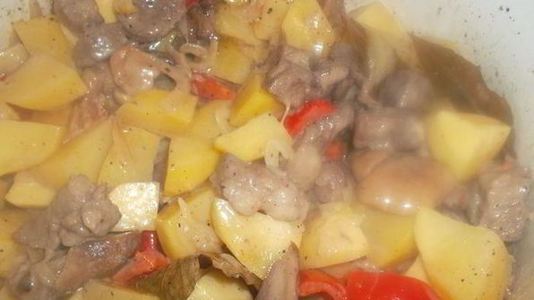жаркое с грибами по-домашнему