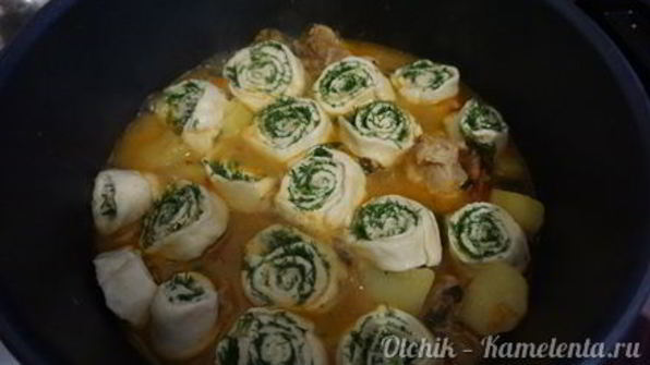 жаркое с нудлями