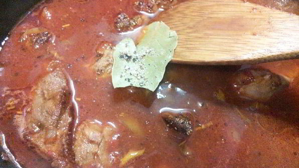 жаркое с овощами и тыквой