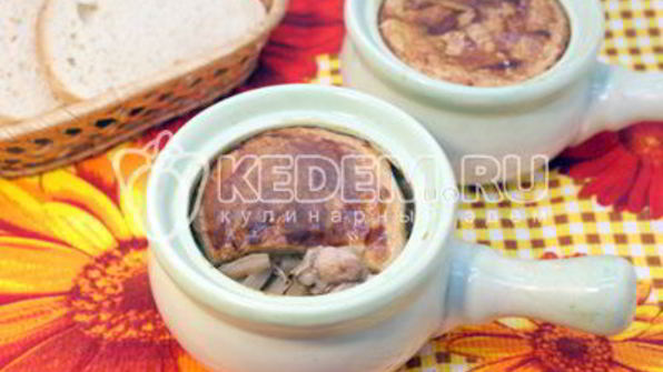 жаркое в горшочках