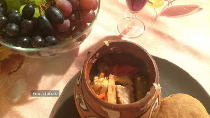 Жаркое в горшочке