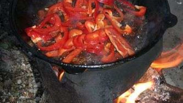 жаркое в казане