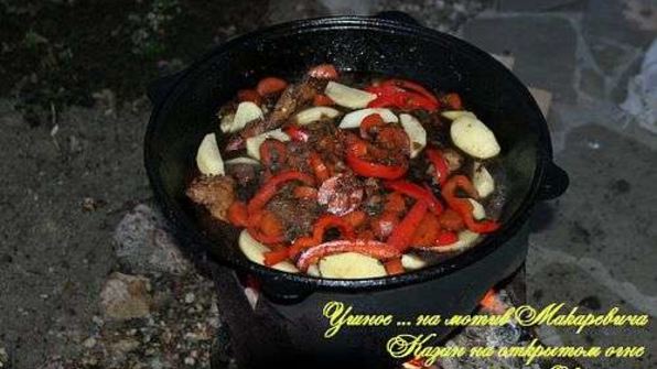 жаркое в казане