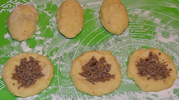 картофельные зразы с фаршем в духовке