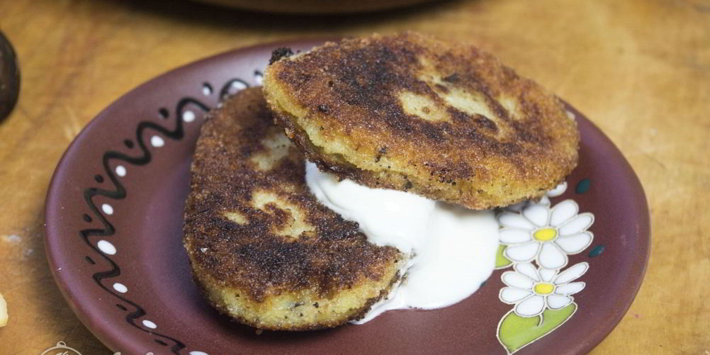 Рецепт картофельных зраз с грибами и сыром