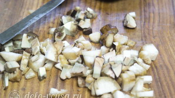 картофельные зразы с грибами и сыром