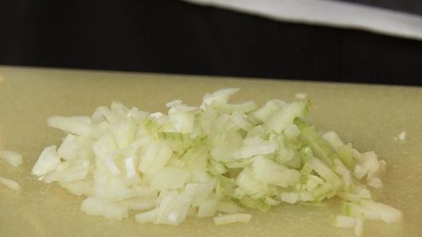 картофельные зразы с капустой и кабачковой икрой