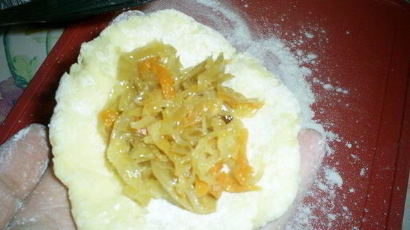 картофельные зразы с начинкой из квашеной капусты