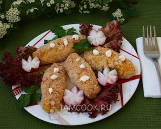 Картофельные зразы с творогом