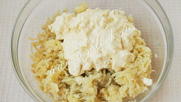 картофельные зразы с творогом