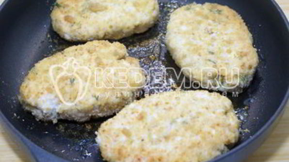 куриные зразы с грибами удачные