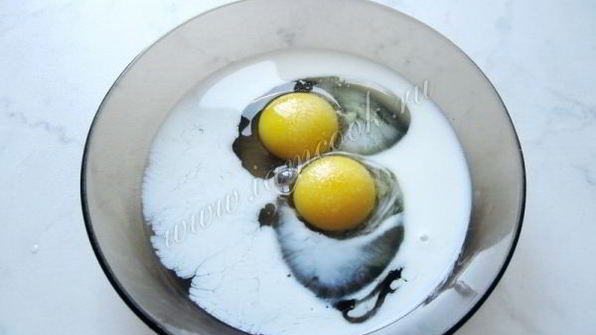 мясные зразы с омлетом