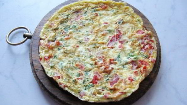 мясные зразы с омлетом