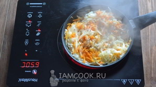 постные картофельные зразы с капустой