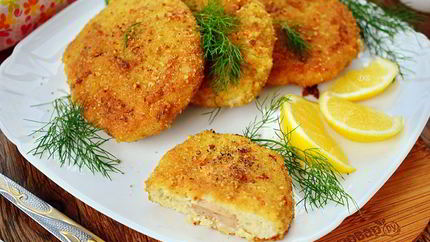 Рыбные зразы с печенью трески