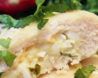 Зразы рыбные с яйцом