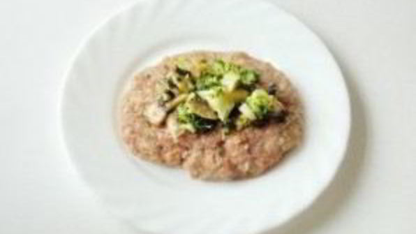 зразы с фаршем и грибами