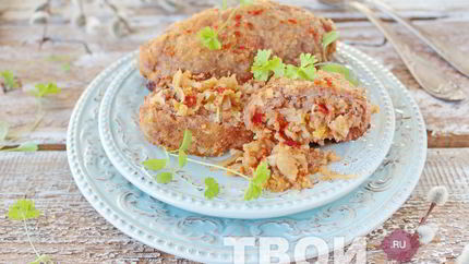 Зразы с капустой