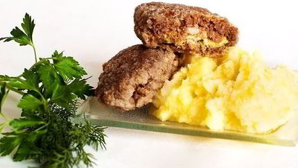 Зразы с овощами