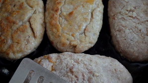 зразы с пшеничной кашей и овощами