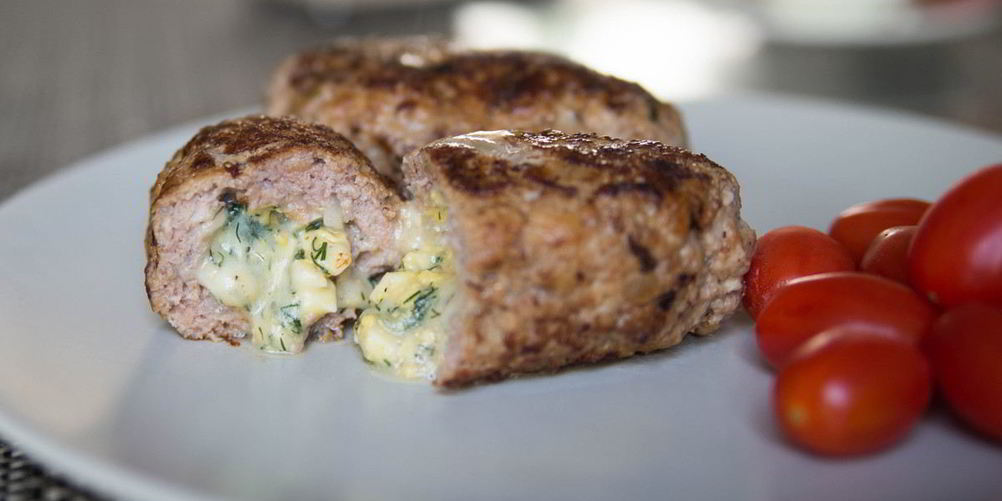 Рецепт зраз с сыром и зеленью