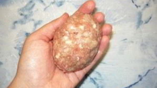 зразы с целым яйцом