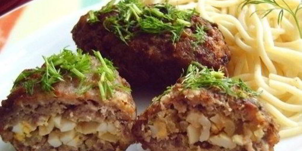 Рецепт зраз с яйцом и луком