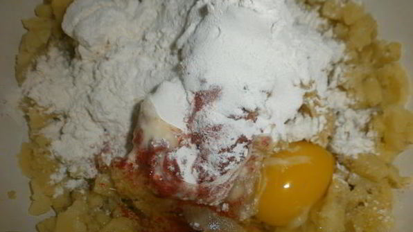 зразы запеченные с капустой и яйцом