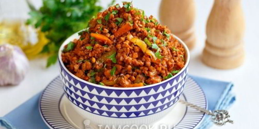 Рецепт гречки по-купечески с фаршем
