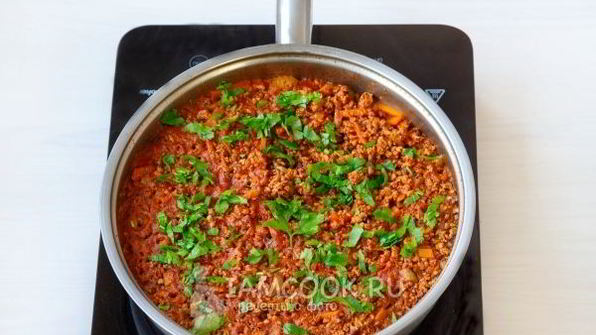 гречка по-купечески с фаршем