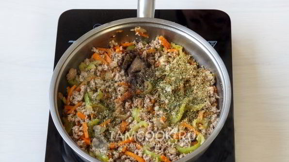 гречка по-купечески с фаршем