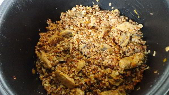 гречка по-купечески в мультиварке