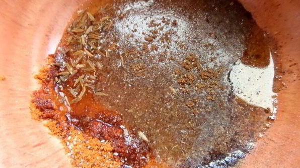 гречка с баклажаном и морковкой