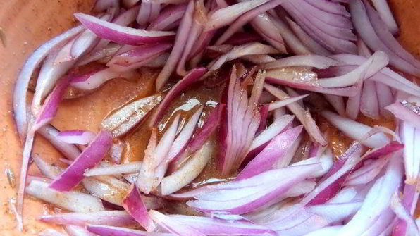 гречка с баклажаном и морковкой