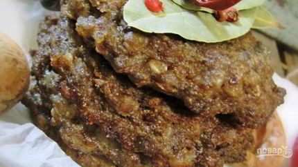 Гречка с печенкой