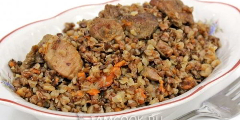 Рецепт гречки со свининой в мультиварке