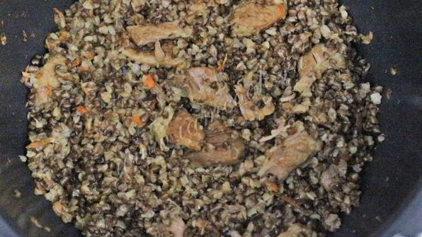 гречка со свининой в мультиварке