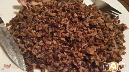 Гречка в чугунке