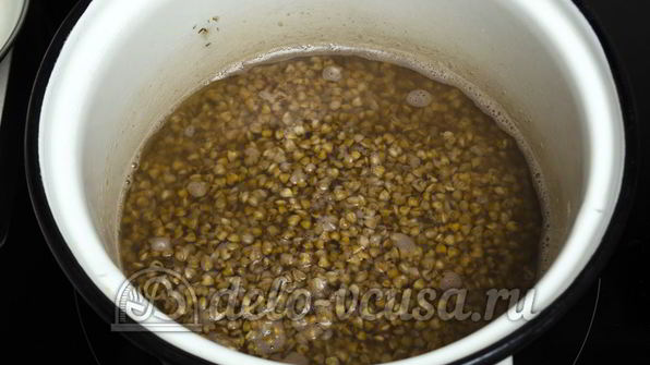 гречневая каша с грибами