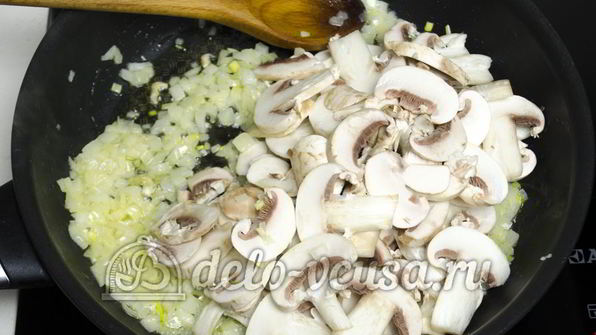 гречневая каша с грибами