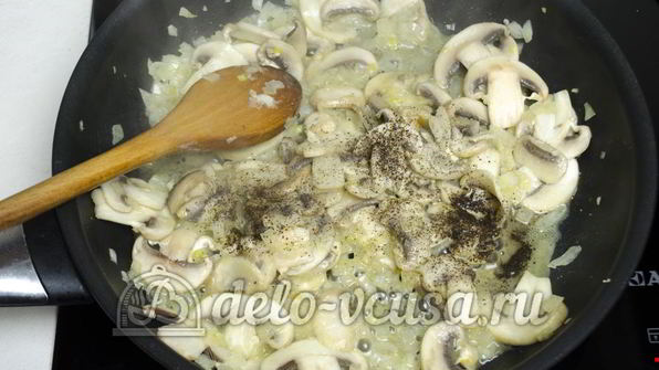 гречневая каша с грибами