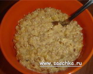 Гречневая каша с тыквой