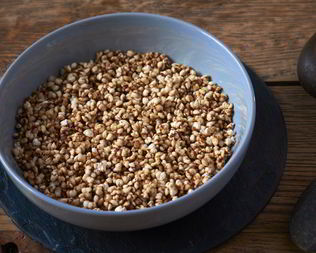 Гречневая каша с вешенками