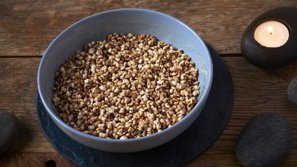 Гречневая каша с вешенками