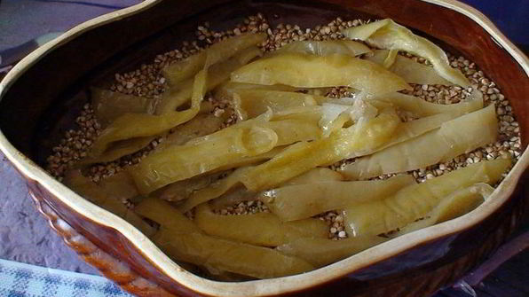 гречневая каша в горшочке воспоминание про осень